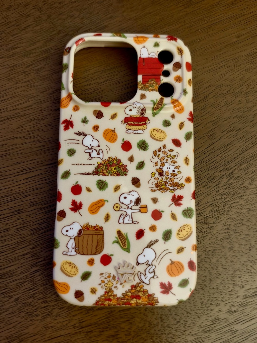 Snoopy Fall Pattern iPhone Case - Velvet Caviar 🧡🌽🎃🍂